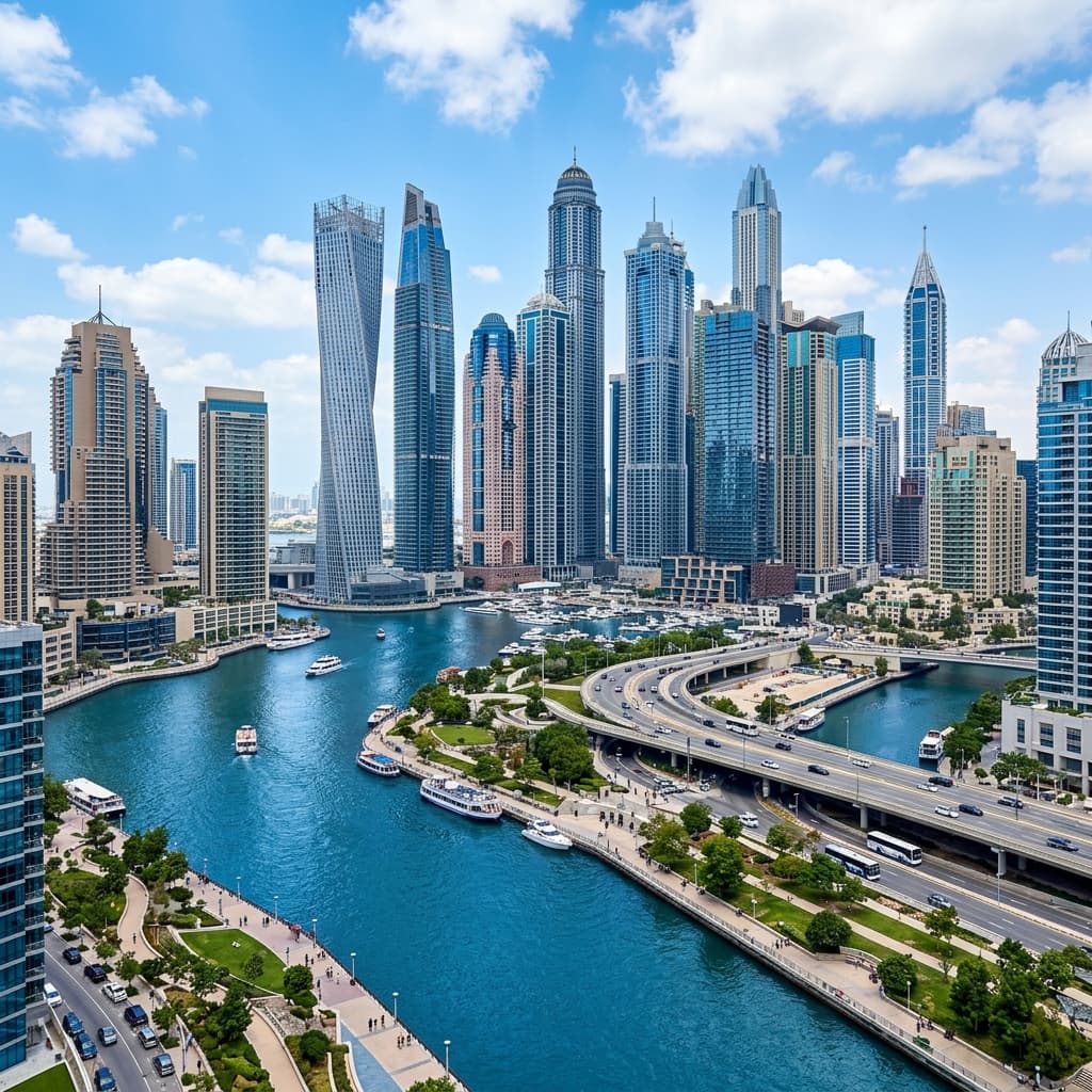 City skyline